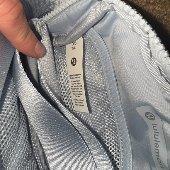 Lululemon Light Blue Belt Bag Crossbody Bag - Picture 4 of 5